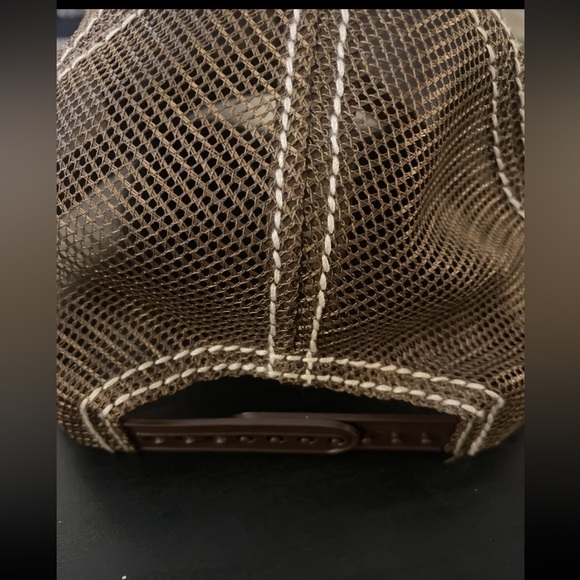 ANGRY ORCHARD Hard Cider Blue/Brown Baseball Trucker Distress Cap Hat Snapback. - Picture 4 of 10